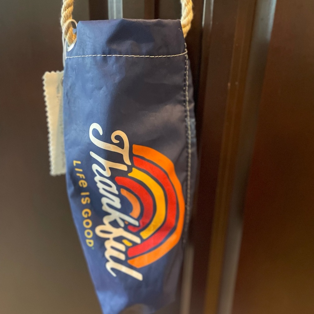 NWT Sea Bags Maine Life is good “thankful”